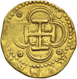 SPAGNA Filippo II (1556-1598) 4 Escudos ... 