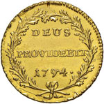 SVIZZERA Berna – Duplone 1794 – Fr. 182 ... 
