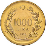 TURCHIA Repubblica – 1.000 Lira 1978 – ... 