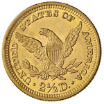 USA 2,50 Dollari 1901 – Fr. 114 AU (g 4,18)