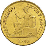 GENOVA Repubblica ligure (1798-1805) 96 Lire ... 