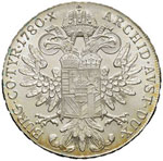 AUSTRIA Tallero 1780 Riconio – AG
