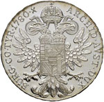 AUSTRIA Tallero 1780 Riconio - AG