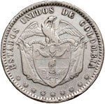 COLOMBIA Peso 1862 - KM ... 