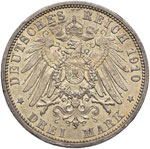 GERMANIA Prussia - Wilhelm II (1888-1918) 3 ... 