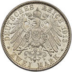GERMANIA Prussia - Wilhelm II (1888-1918) 2 ... 