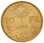 SVIZZERA Confederazione - 10 Franchi 1911 - ... 
