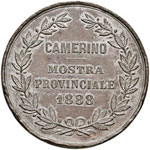 Camerino - Medaglia 1888, Società Operaio ... 
