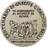 SPQR Medaglia 1963 Centenario di Giuseppe ... 