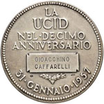 Medaglia 1957, Unione cristiana Imprenditori ... 