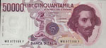 Banca d’Italia 50.000 Lire 1985 WB 077156 ... 