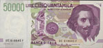 Banca d’Italia 50.000 Lire 1985 UC 018643 ... 