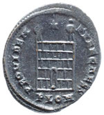 Costantino II (337-340) Follis (Londinium) ... 