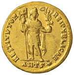 Valente (364-375) Solido (Antiochia) Busto ... 