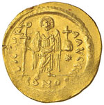 Giustiniano I (527-565) Solido – Busto ... 