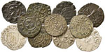 Lotto di 11 monete medievali, soprattutto ... 