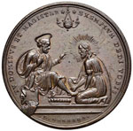 Pio VIII (1829-1830) Medaglia A. II Lavanda ... 