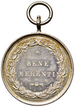 Leone XIII (1878-1903) Medaglia benemerenti ... 