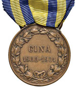 Vittorio Emanuele III Medaglia CINA ... 