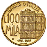 Repubblica 100.000 e 50.000 Lire 1993 Banca ... 