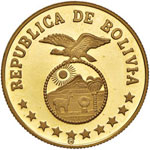 BOLIVIA 4.000 Pesos - ... 