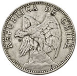CILE Peso 1895 - KM ... 