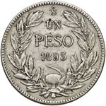 CILE Peso 1895 – KM 152.1 AG (g 20,00)