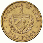 CUBA 10 Pesos 1916 - Fr. 3 AU (g 16,68) ... 
