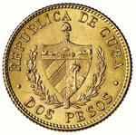 CUBA 2 Pesos 1916 - Fr. 6 AU (g 3,34) ... 