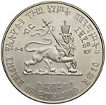 ETIOPIA 10 Dollari 1972 - AG (g 40,22)