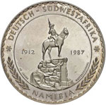 NAMIBIA 5 Once 1987 - AG ... 