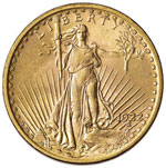 USA 20 Dollari 1922 - Fr. 185 AU (g 33,40) ... 