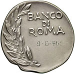 Banco di Roma Medaglia 1963 - Opus: ? - AG ... 