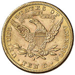 USA - 10 Dollari 1882 S - Fr. 159 AU (g ... 