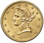 USA - 10 Dollari 1901 - ... 