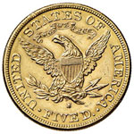 USA - 5 Dollari 1887 S - Fr. 145 AU (g 8,35) ... 