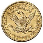USA - 5 Dollari 1908 - Fr. 143 AU (g 8,33) ... 