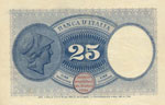 Banca d’Italia - 25 Lire 12/05/1919 Q6 ... 