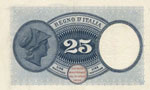 Banca d’Italia -  25 Lire 20/08/1923  061 ... 