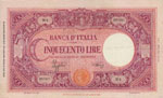 Banca d’Italia -  500 ... 