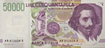 Banca d’Italia 50.000 Lire 1992 AB 612620 ... 