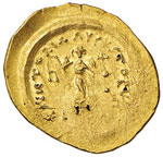 BISANZIO Giustiniano I (527-565) Tremisse ... 