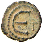 BISANZIO Giustino II (565-578) 5 Nummi ... 