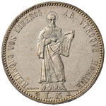 SAN MARINO 5 Lire 1898 - Pag. 357 AG (g ... 