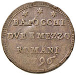 Pio VI (1775-1799) Sampietrino 1796 - Munt. ... 
