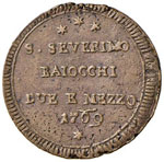 Pio VI (1775-1799) San Severino Sampietrino ... 