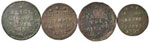 Pio VI (1775-1799) Lotto di quattro tra ... 