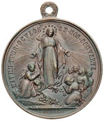 Pio IX (1846-1878) Medaglia 1866 - Opus: ... 