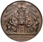 Pio IX (1846-1878) Medaglia A. XV - Opus: ... 