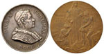 Pio X (1903-1914) Lotto di due medaglie: ... 